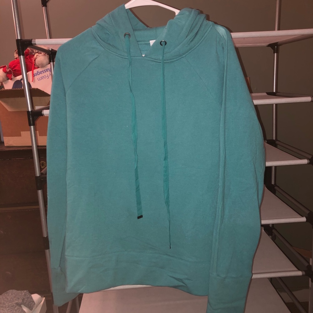 NWOT Soft Teal Athletic hoodie
